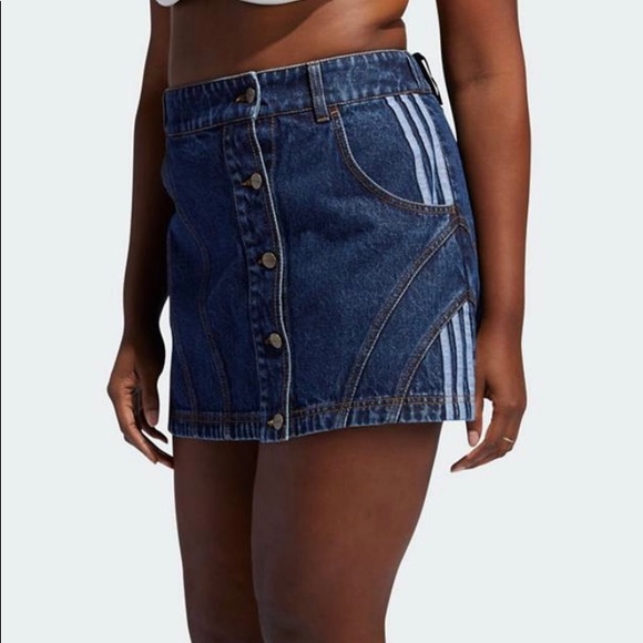 Ivy Park Adidas Denim Skirt - Picture 4 of 7